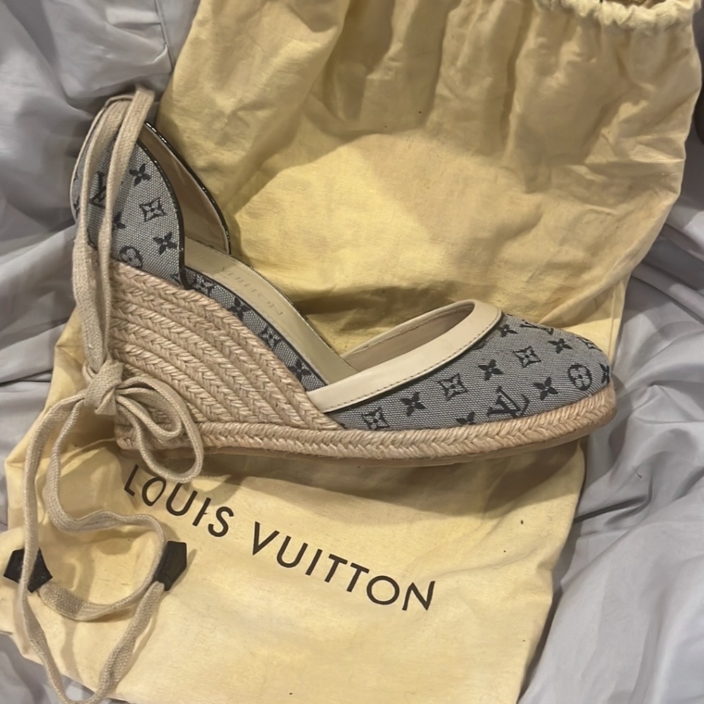Louis Vuitton wedges